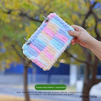 Thick Fleece Warm Heated Bird Perch Stand Winter Foot Warmer Toy for Parakeets Lovebirds GREEN