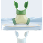 Adjustable Resistance Breathing Trainer, Portable Lung Capacity Exerciser, Respiratory Training Device for Home Use—Green