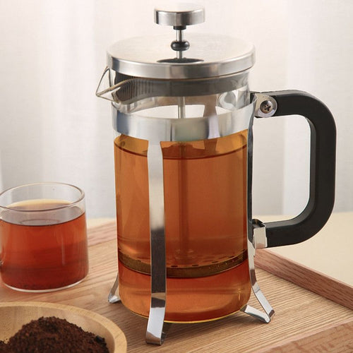 1000ml French Press Coffee Maker Set, Manual Press Coffee Pot, Multi-function Tea & Coffee Filter Brewer