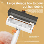 Two-way Roller Pet Lint Remover, Reusable Washable Hair Remover, Cleaner For Sofa, Bedding & Clothes