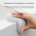 Bathroom Cleaning Brush with Replacement Sponges, Multipurpose Scrub Brush for Bathtub Shower Tile Sink
