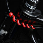 Bicycle Brake Shift Cable Housing Spiral Wound Bike Gear Brake Outer Tube Replacement Accessory-White