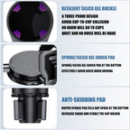 Adjustable Car Cup Holder Expander Small Size Multifunctional Vehicle Drink Bottle Holder Organizer For Car Console