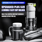 Large Size Car Cup Holder Expander Adjustable Wide Mouth Vehicle Drink Bottle Holder Multifunctional Car Storage Organizer