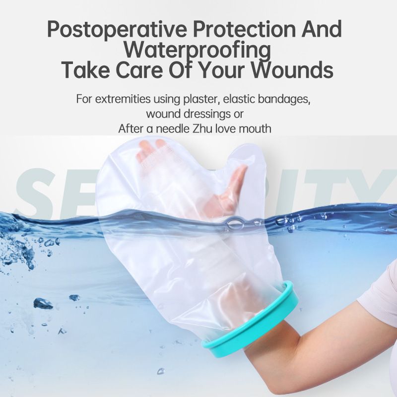 Kids Arm Cast Cover Shower Waterproof Bandage Protector for Children Under 10 Broken Arm Wound Bath Sleeve