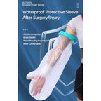 Kids Long Arm Waterproof Cast Cover Shower Bandage Protector Child Full Arm Broken Wound Bath Sleeve
