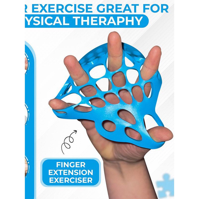 2 PC Hand Finger Stretcher Trainer Grip Strength Rehabilitation Finger Extension Exerciser