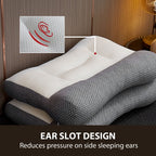 Soy Fiber Pillow Neck Pillow Cervical Ergonomic Pillow Pillow for Neck and Shoulder Pain