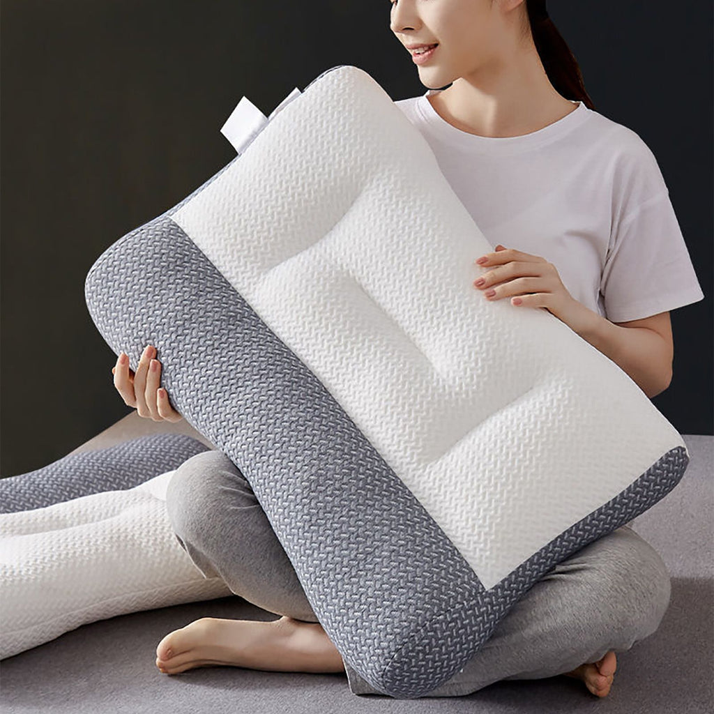 Soy Fiber Pillow Neck Pillow Cervical Ergonomic Pillow Pillow for Neck and Shoulder Pain