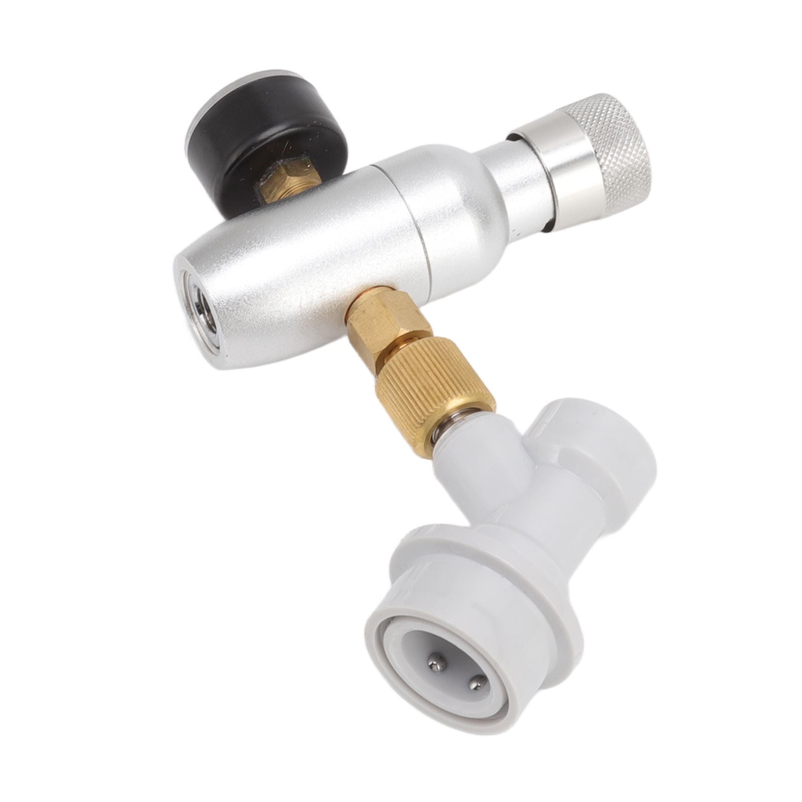 Beer Keg Charger CO2 Dispenser High Accuracy CO2 Gas Ball Lock Keg Regulator for Soda Beverage