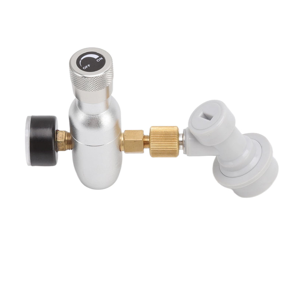 Beer Keg Charger CO2 Dispenser High Accuracy CO2 Gas Ball Lock Keg Regulator for Soda Beverage