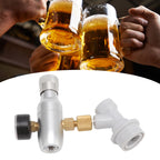 Beer Keg Charger CO2 Dispenser High Accuracy CO2 Gas Ball Lock Keg Regulator for Soda Beverage