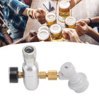 Beer Keg Charger CO2 Dispenser High Accuracy CO2 Gas Ball Lock Keg Regulator for Soda Beverage