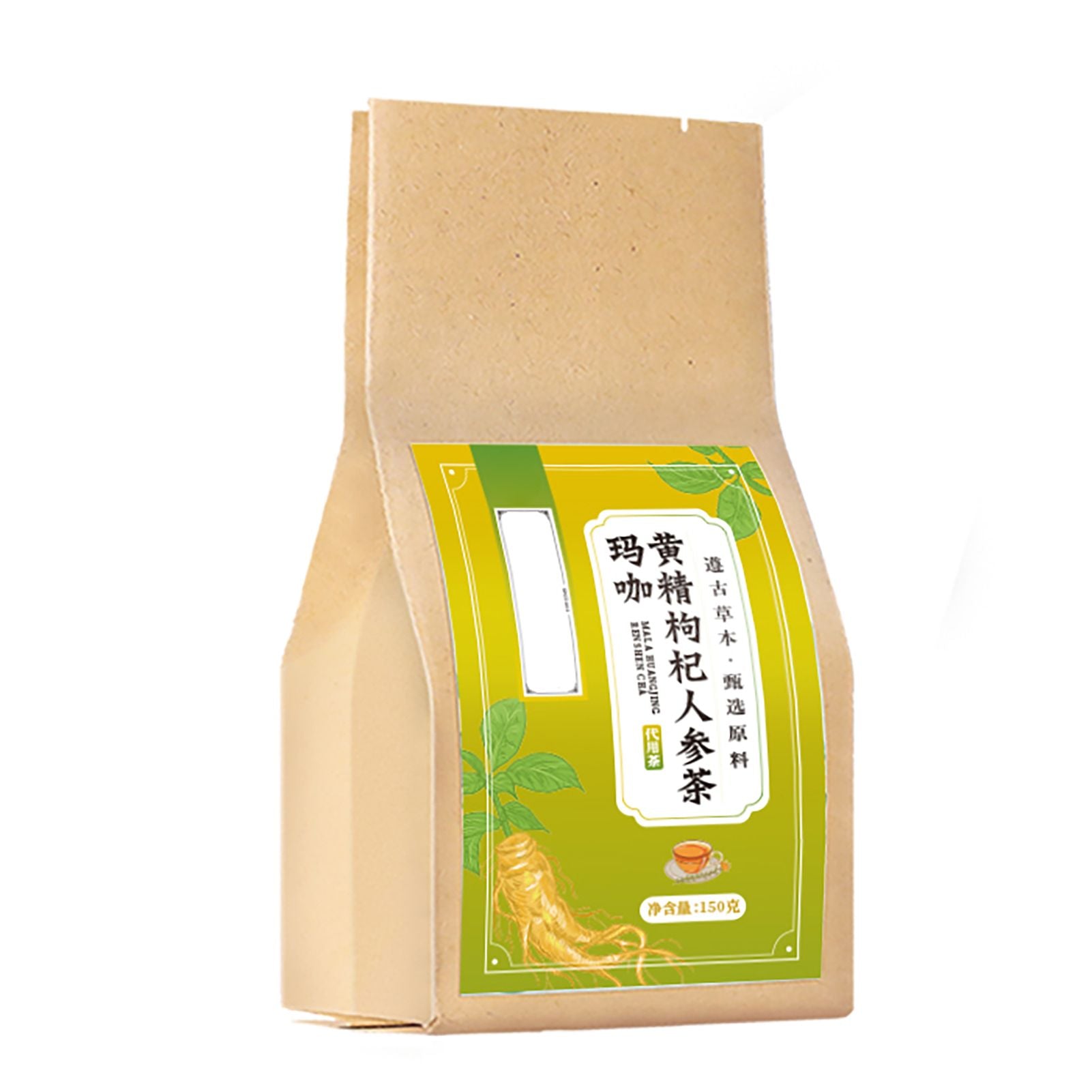 Ginseng Eight Treasure Tea Jujube Barley Maca Powder Chinese Wolfberry Mulberry Ginseng Polygonatum Yam Gardenia Tea
