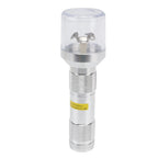 Electric Tobacco Herb Grinder Professional Aluminium Alloy Herb Tabacco Crusher for Herbal Medicine Seasoning Silver