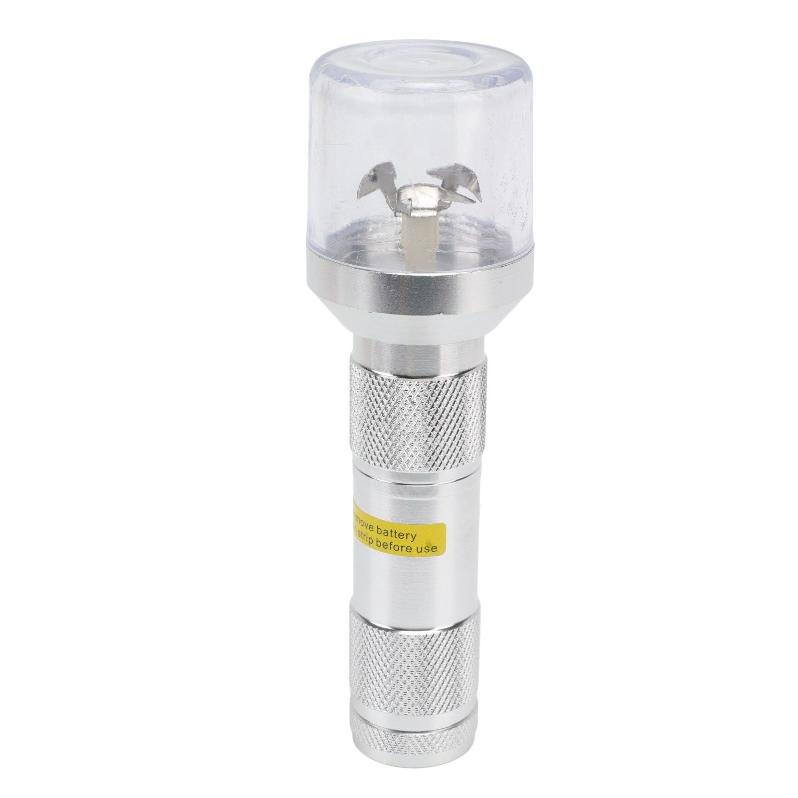 Electric Tobacco Herb Grinder Professional Aluminium Alloy Herb Tabacco Crusher for Herbal Medicine Seasoning Silver