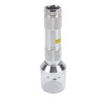 Electric Tobacco Herb Grinder Professional Aluminium Alloy Herb Tabacco Crusher for Herbal Medicine Seasoning Silver