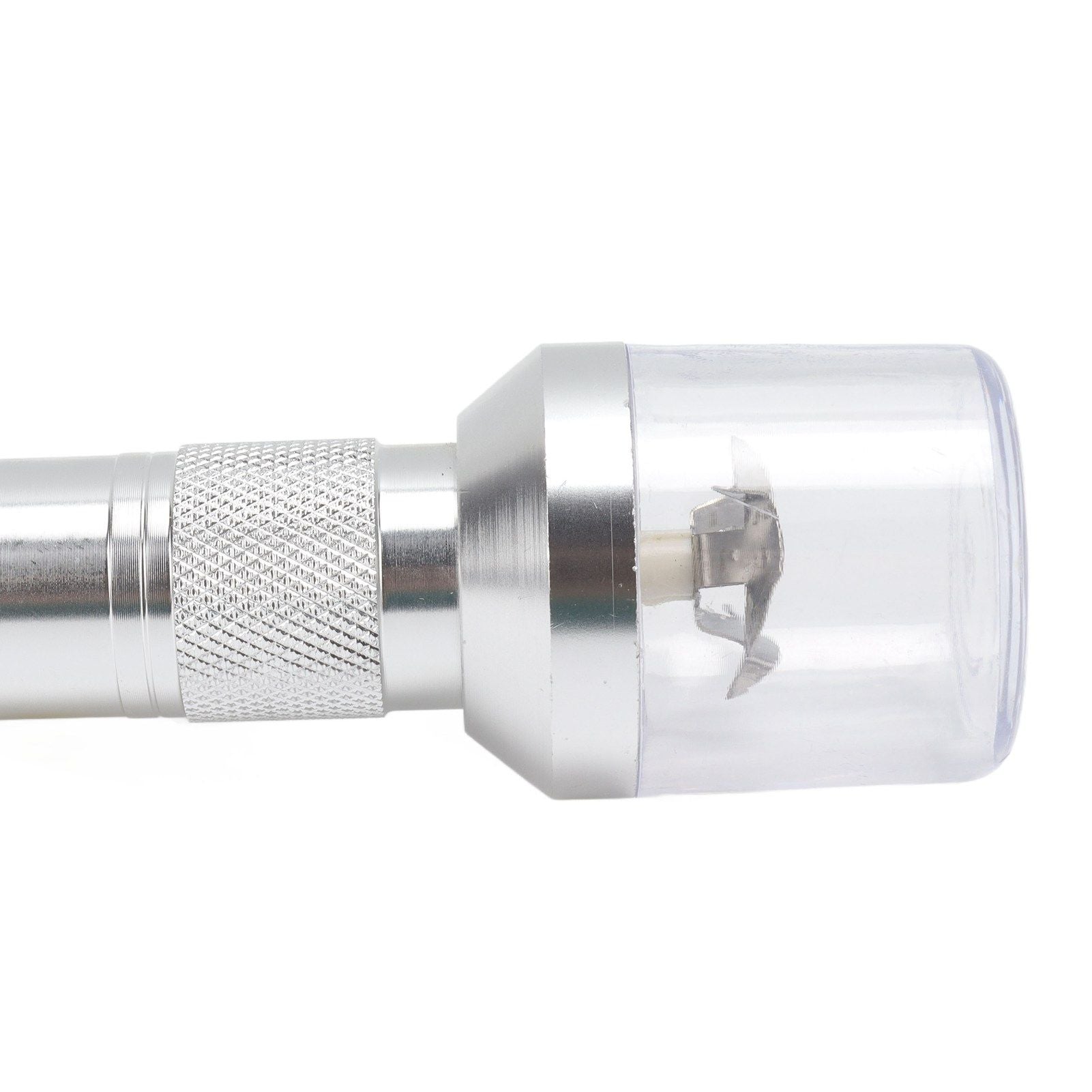 Electric Tobacco Herb Grinder Professional Aluminium Alloy Herb Tabacco Crusher for Herbal Medicine Seasoning Silver