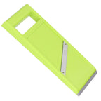 Vegetable Chip Maker Rustproof Stainless Steel Handheld Kitchen Chopper Food Chopper with Ergonomic Handle for Carrots