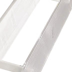 Figure Display Rack White Transparent Large Capacity Plastic Skin Care Rack Cosmetic Holder Stand Double Layer