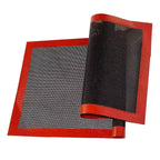 2 Pcs Perforated Silicone Fiberglass Mat 30x40cm Biscuit Baking Pastry Baking Pan Mat Oven Liner Pad