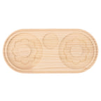 Salt Rimmer Pine Wood Sugar Rimmer Waterproof Holder Bar Tool for Cocktail Margarita B