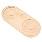 Salt Rimmer Pine Wood Sugar Rimmer Waterproof Holder Bar Tool for Cocktail Margarita B