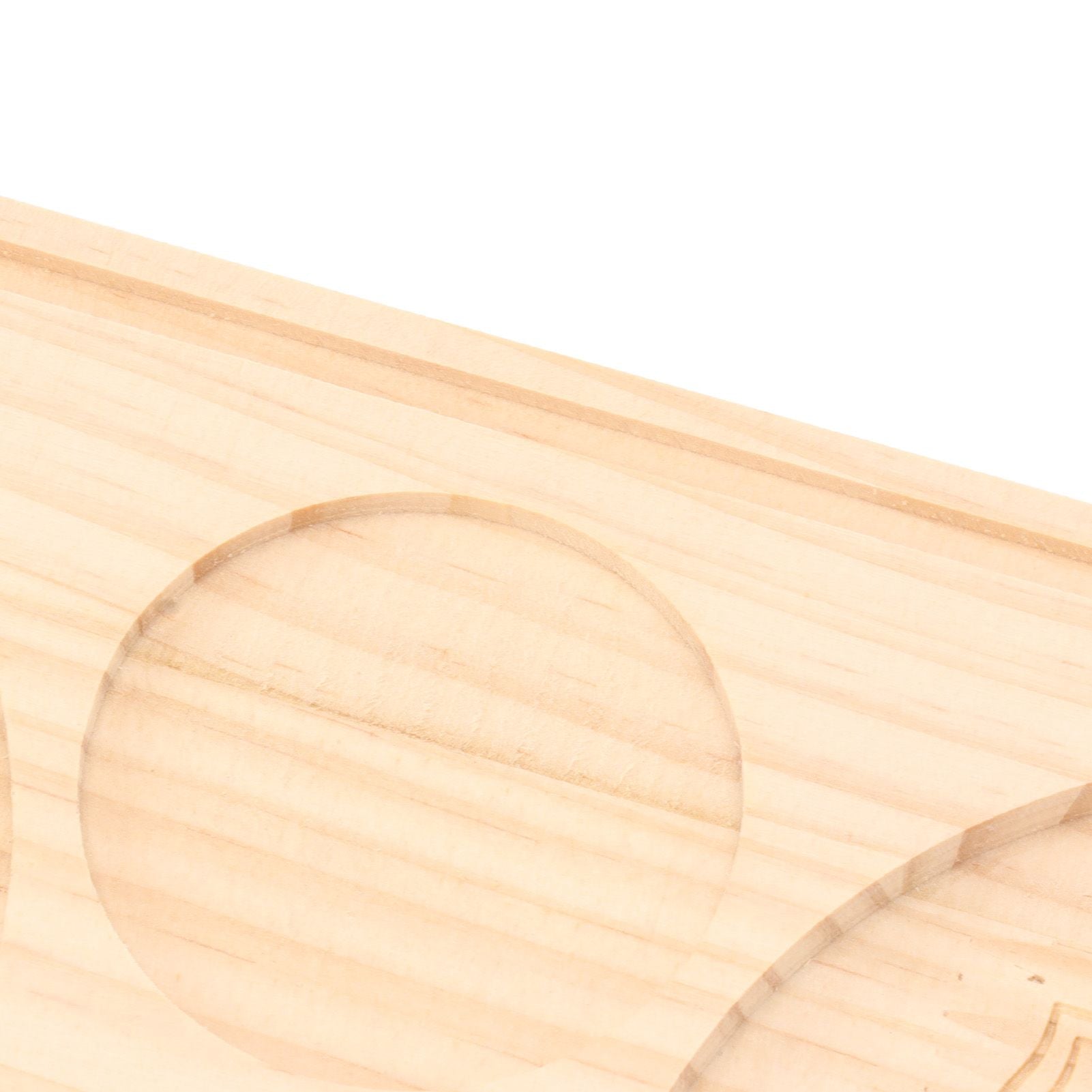 Salt Rimmer Pine Wood Sugar Rimmer Waterproof Holder Bar Tool for Cocktail Margarita B