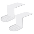 2 Pack Laundry Detergent Holder Detergent Cup Holder Drip Catcher Soap Tray Laundry Soap Dispenser for Fabric Softener Container