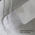 2 Pack Laundry Detergent Holder Detergent Cup Holder Drip Catcher Soap Tray Laundry Soap Dispenser for Fabric Softener Container