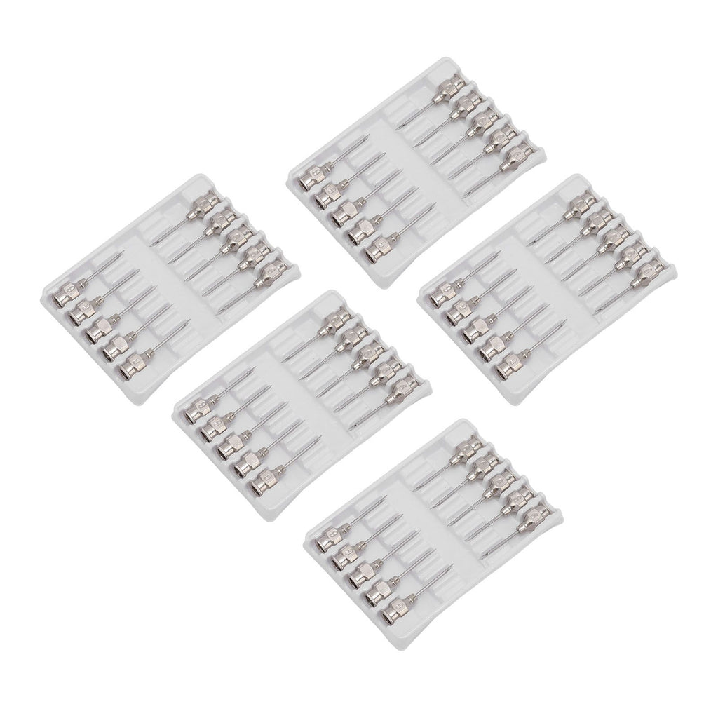 Poultry Injection Needles Stainless Steel Bovine Pig Injection Needle Cow Pig Injection Needle Accessories 9x15mm / 0.4x0.6in