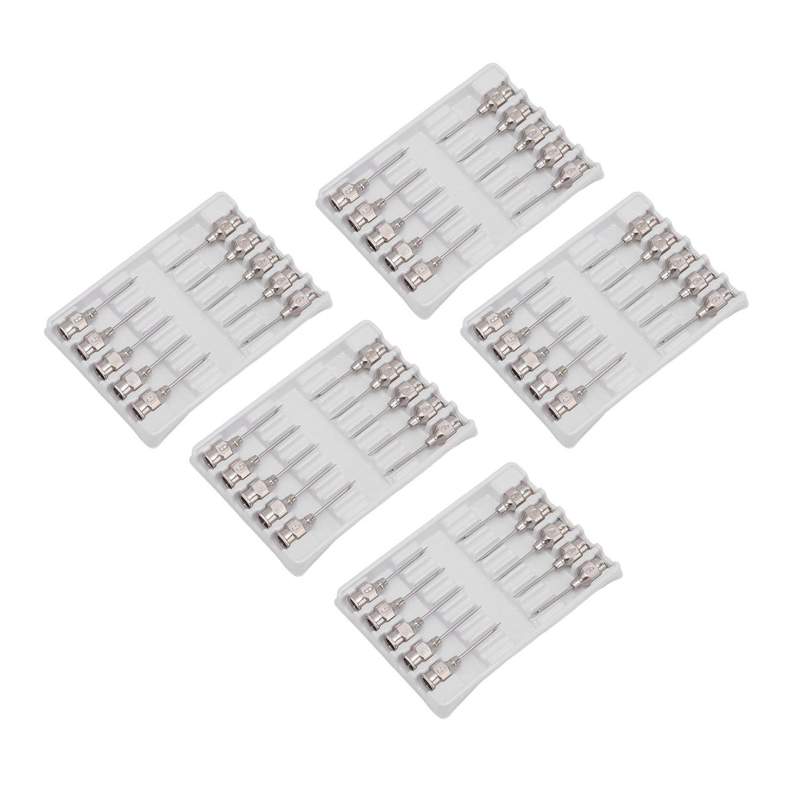 Poultry Injection Needles Stainless Steel Bovine Pig Injection Needle Cow Pig Injection Needle Accessories 9x15mm / 0.4x0.6in