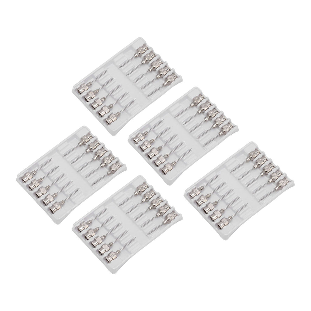 Poultry Injection Needles Stainless Steel Bovine Pig Injection Needle Cow Pig Injection Needle Accessories 9x15mm / 0.4x0.6in