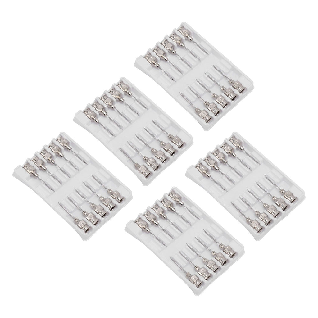 Poultry Injection Needles Stainless Steel Bovine Pig Injection Needle Cow Pig Injection Needle Accessories 9x15mm / 0.4x0.6in
