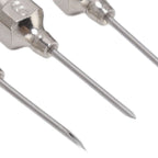 Poultry Injection Needles Stainless Steel Bovine Pig Injection Needle Cow Pig Injection Needle Accessories 9x15mm / 0.4x0.6in