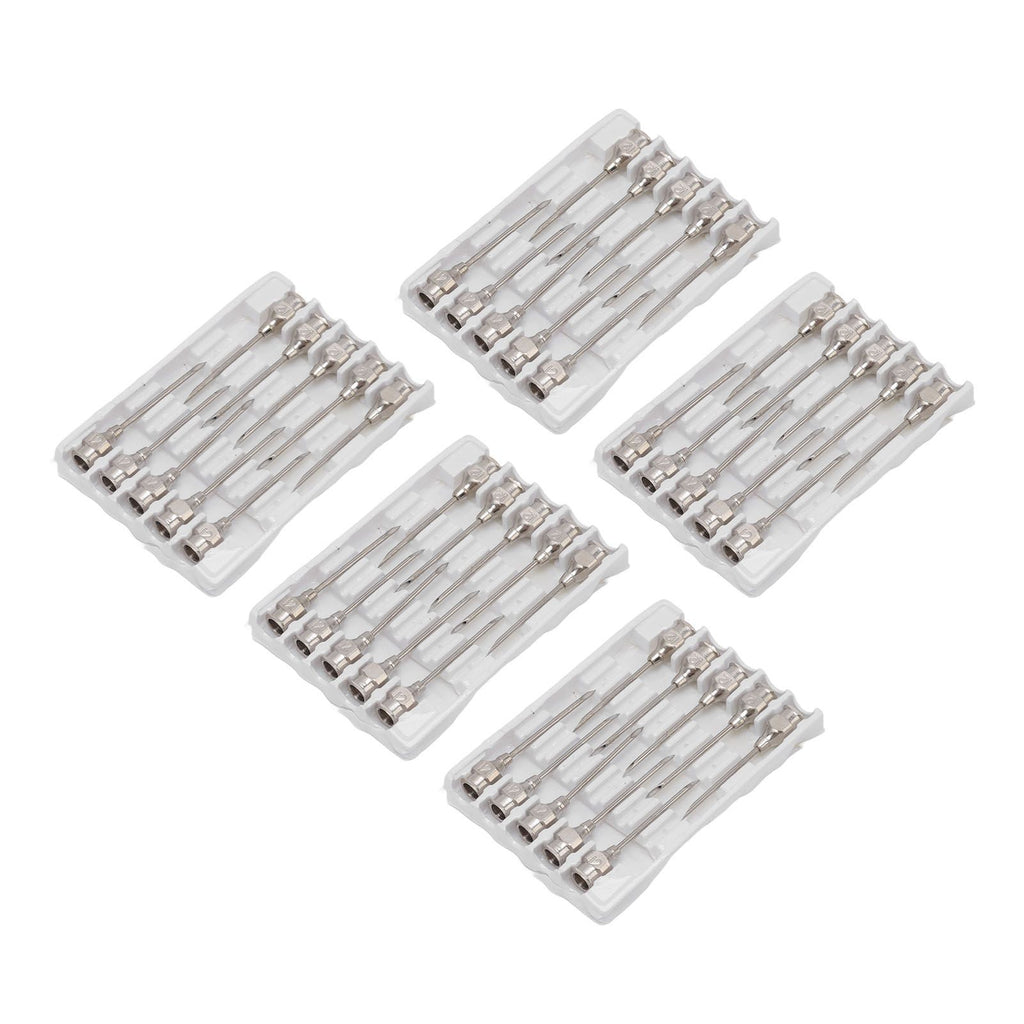 Poultry Injection Needles Stainless Steel Bovine Pig Injection Needle Cow Pig Injection Needle Accessories 12x25mm / 0.5x1.0in