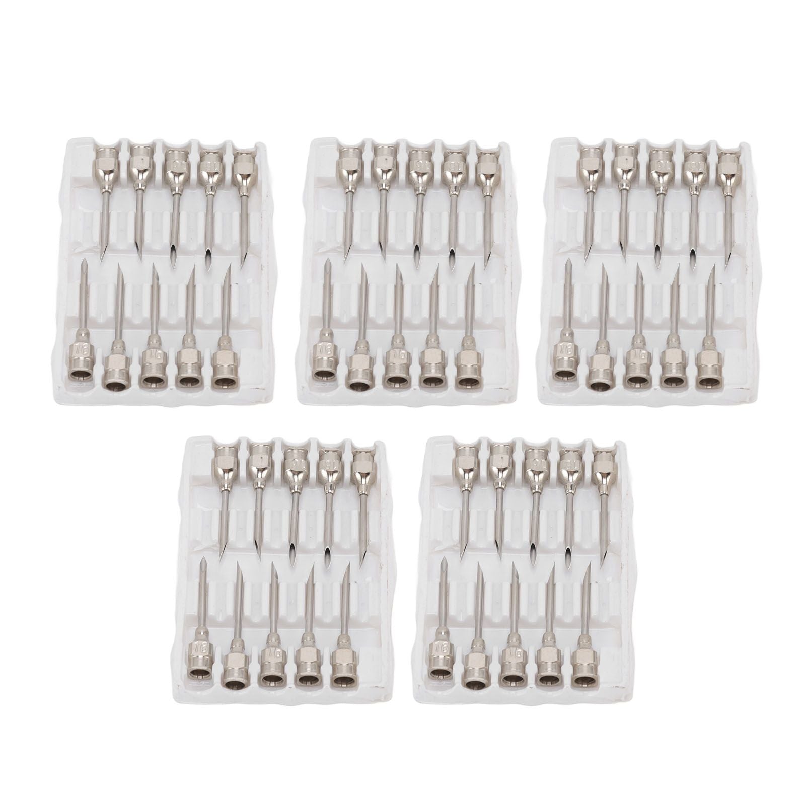 Poultry Injection Needles Stainless Steel Bovine Pig Injection Needle Cow Pig Injection Needle Accessories 16x20mm / 0.6x0.8in