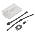 Chainsaw Air Filter Kit Professional Air Filter Washer Oil Hose Kit for 4500 5200 5800 Chainsaw