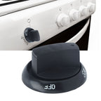5pcs Universal Gas Stove Knob Plastic Gas Cooker Control Knob Replacement Parts for Family Reastaurant