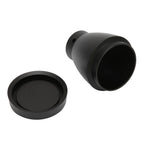 60g Coffee Grinder Bean Bin Reusable Aluminium Alloy Coffee Grinder Accessories for Eureka MignonBlack