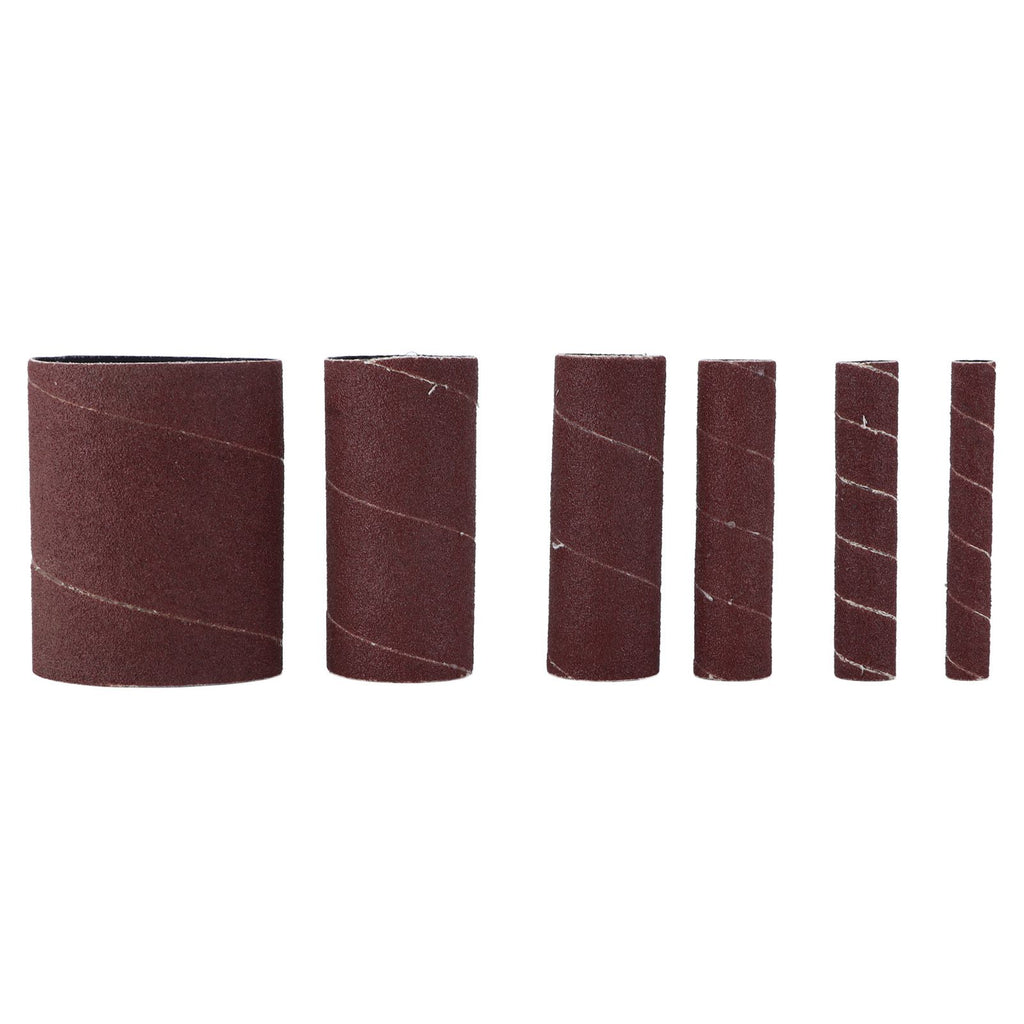 6Pcs Sandpaper Ring Sandpaper Roll Sanding Sleeves Wood Sanding Metal Rust Removing for Electric Grinder