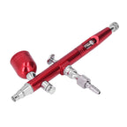 Airbrush Portable Small G1/8 DIY Paint Spray Gun Brass Airbrush For Makeup Nail Art Tattoo Costume CraftsRed