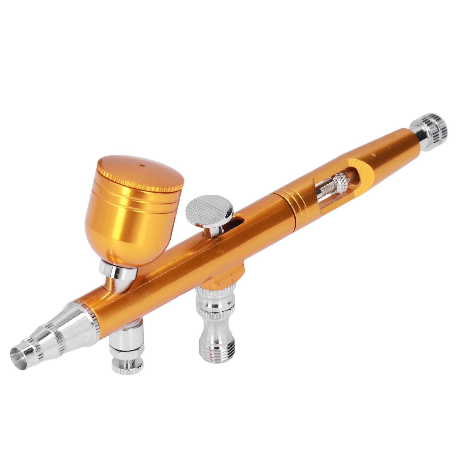 Airbrush Portable Small G1/8 DIY Paint Spray Gun Brass Airbrush For Makeup Nail Art Tattoo Costume CraftsGold