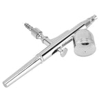 Airbrush Kit Stainless Steel Precise Dual Action Small Paint Spray Pen for Temporary Tattoo Cake