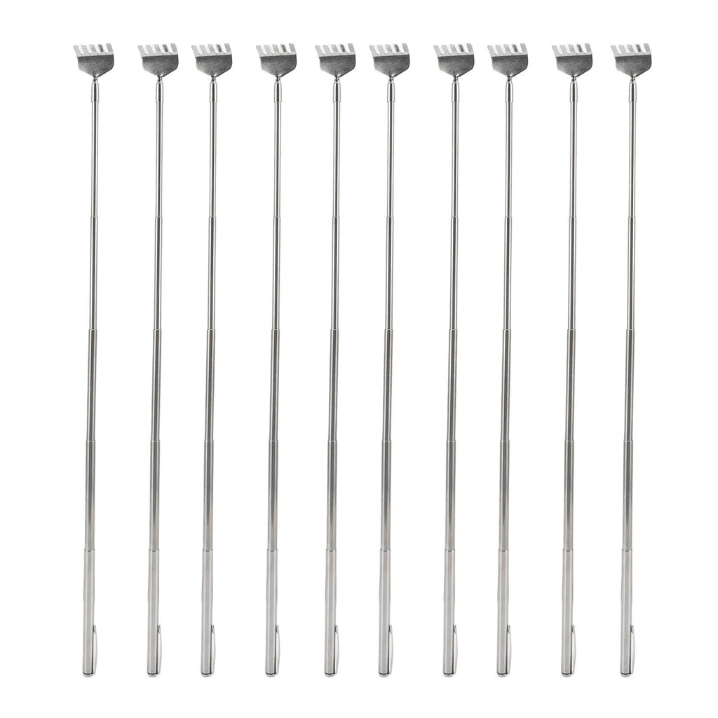 10pcs Back Scratcher Extendable Mini Portable Foldable Back Scratcher Telescoping with Pocket Clip for Relieve Itching