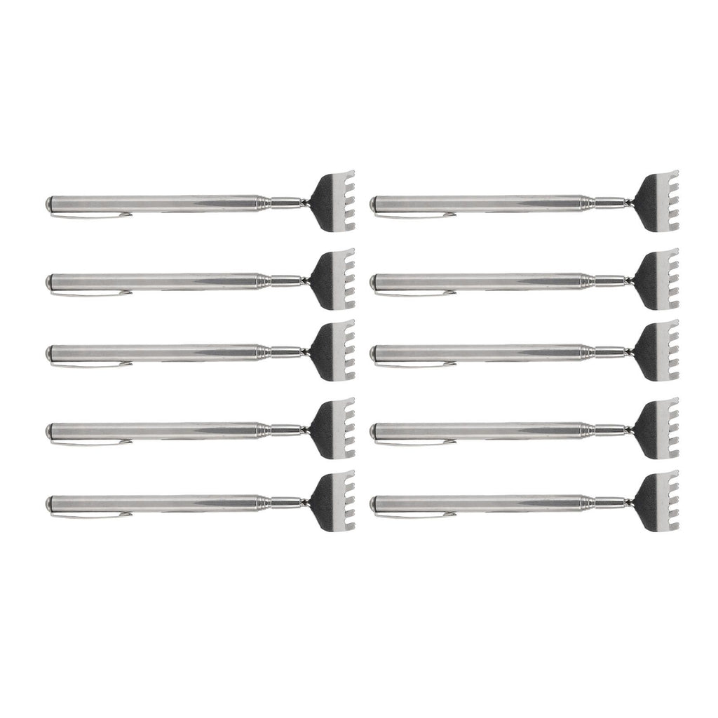 10pcs Back Scratcher Extendable Mini Portable Foldable Back Scratcher Telescoping with Pocket Clip for Relieve Itching