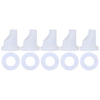 D Coupler Gas Check Valve Beer Line Washer Gasket No Leakage Odorless Beer Keg Coupler Accessories for Sankey Coupler