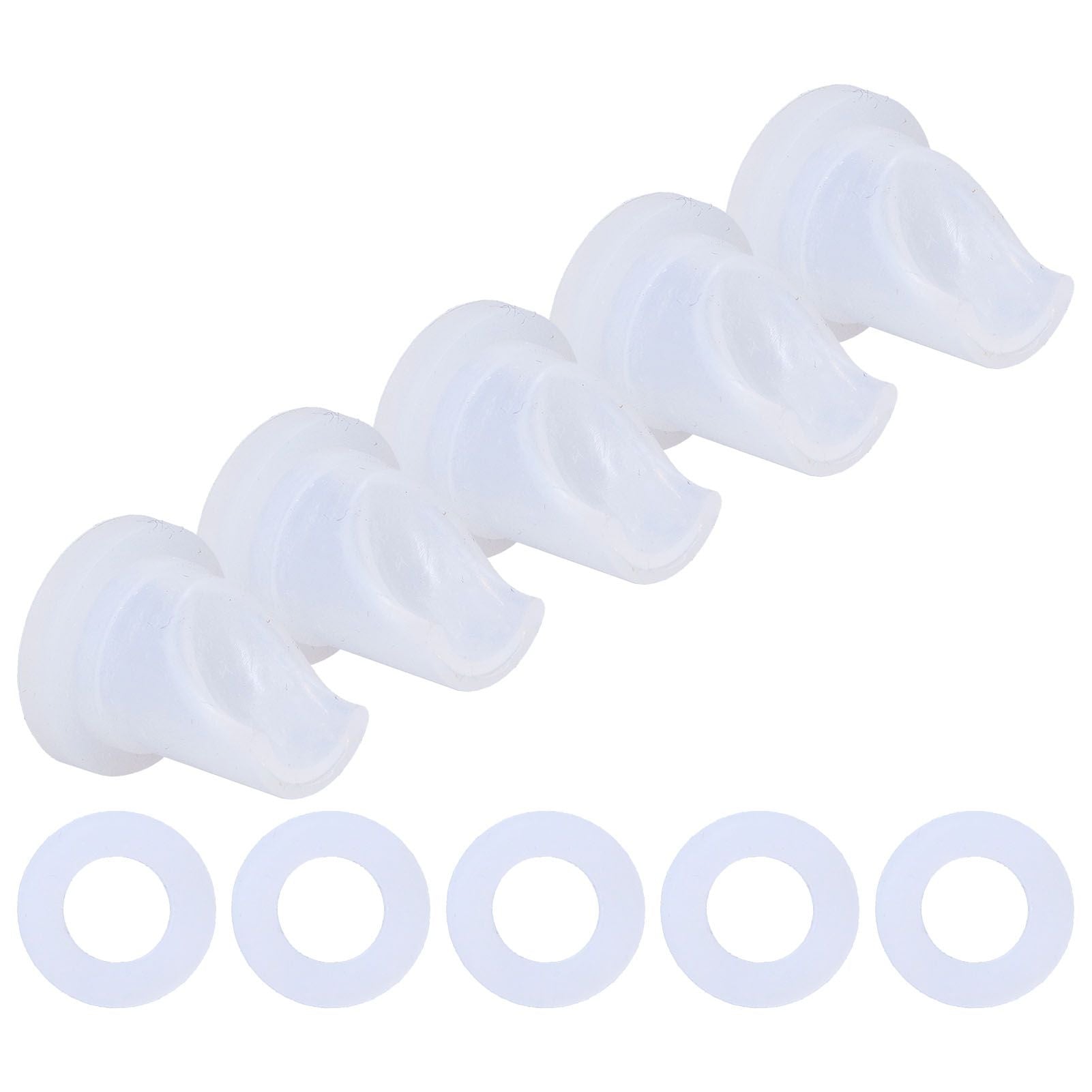 D Coupler Gas Check Valve Beer Line Washer Gasket No Leakage Odorless Beer Keg Coupler Accessories for Sankey Coupler
