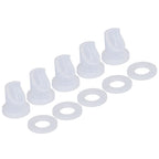 D Coupler Gas Check Valve Beer Line Washer Gasket No Leakage Odorless Beer Keg Coupler Accessories for Sankey Coupler