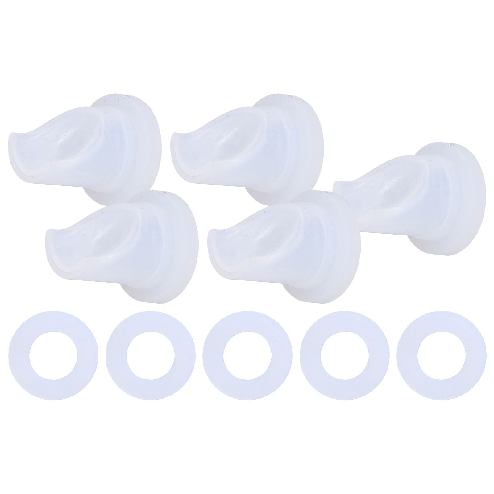 D Coupler Gas Check Valve Beer Line Washer Gasket No Leakage Odorless Beer Keg Coupler Accessories for Sankey Coupler